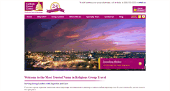 Desktop Screenshot of gocatholictravel.com